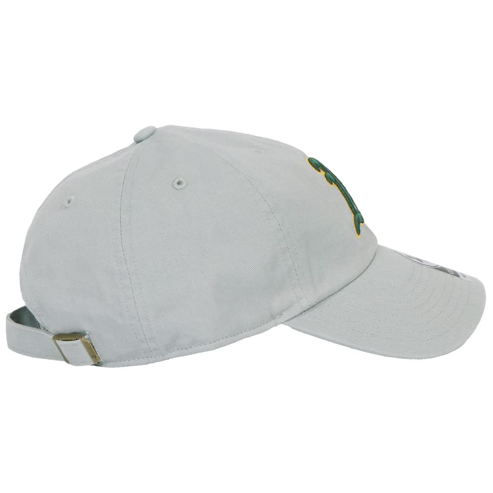 Oakland Athletics Storm Logo Free Size Cleanup Cap, Gray, Size, 47, Men's/Women's, MLB, Hat, Unisex, Low-Profile Cap, B-RGW18GWS-SMB