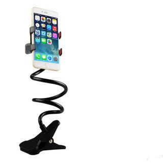 Lazy phone holder universal version double clip bedside phone holder чёрный