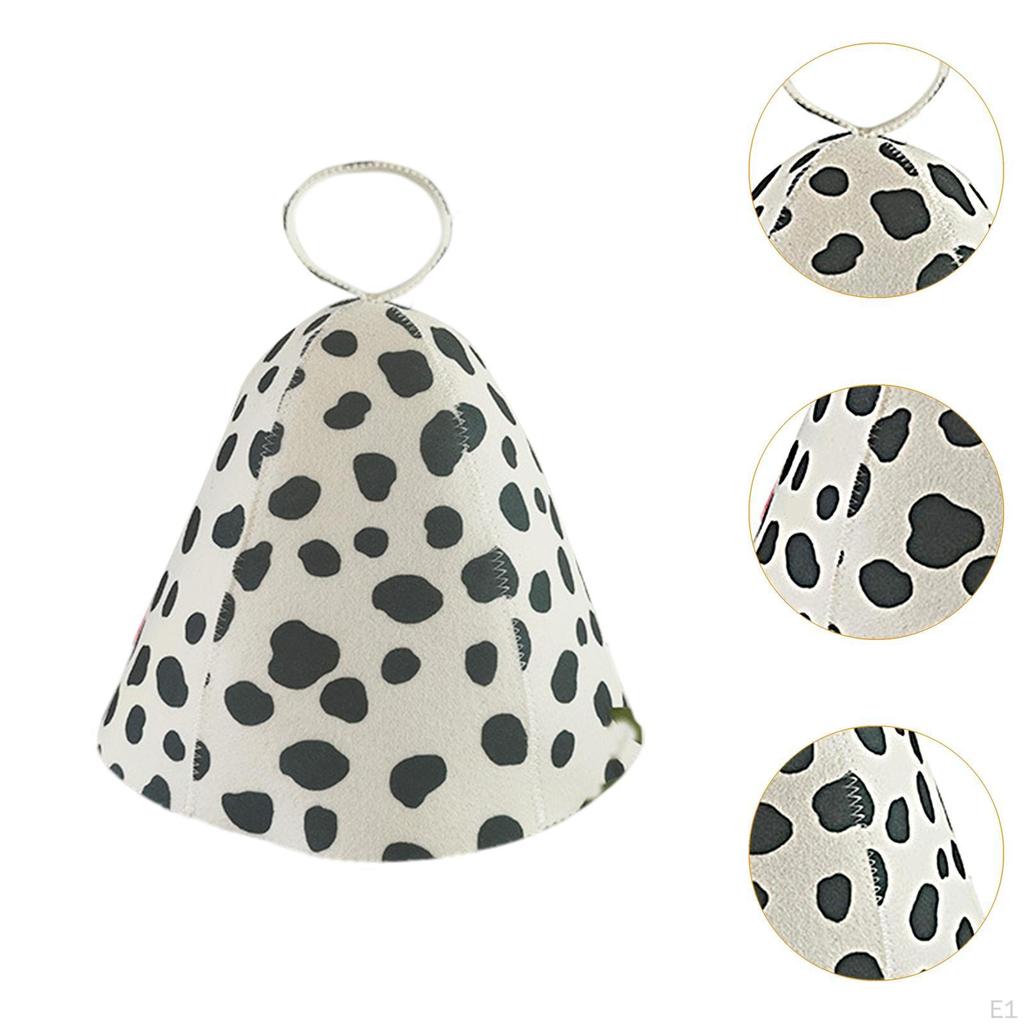 Felt Sauna Hat for Men and Women Protecting from Heat in Russian Bath House