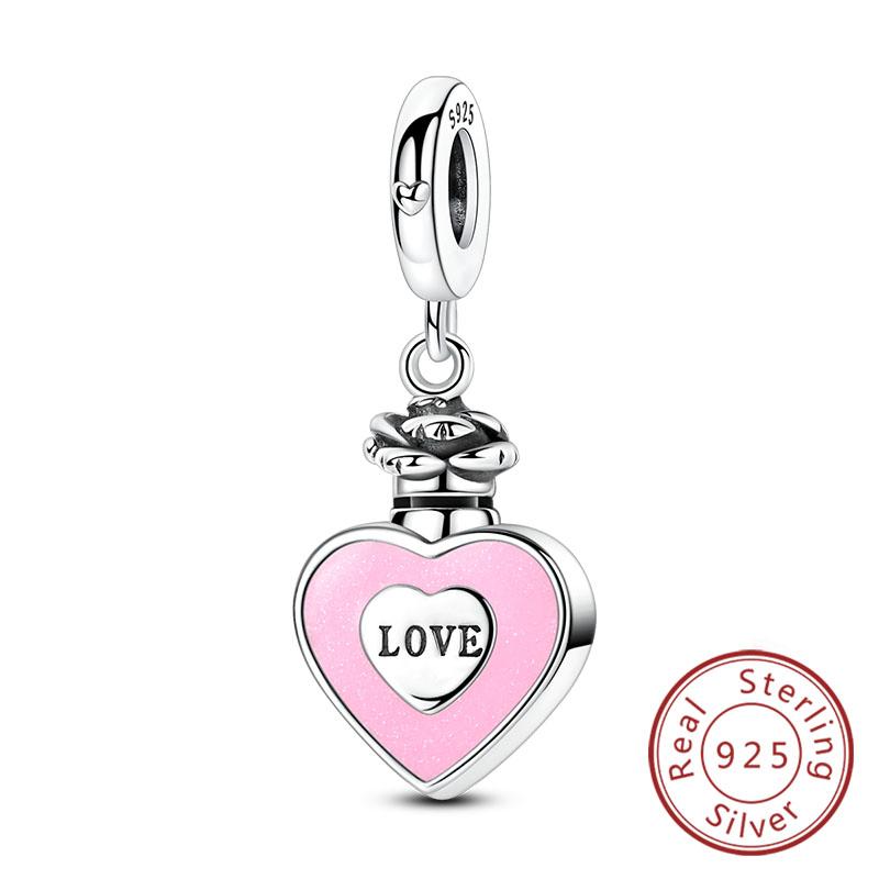 New Original Copper Charms Beads Ballet Shoes Starry Sky Firefly Pendant Fit Bracelet Necklace Diy Charms For Woman