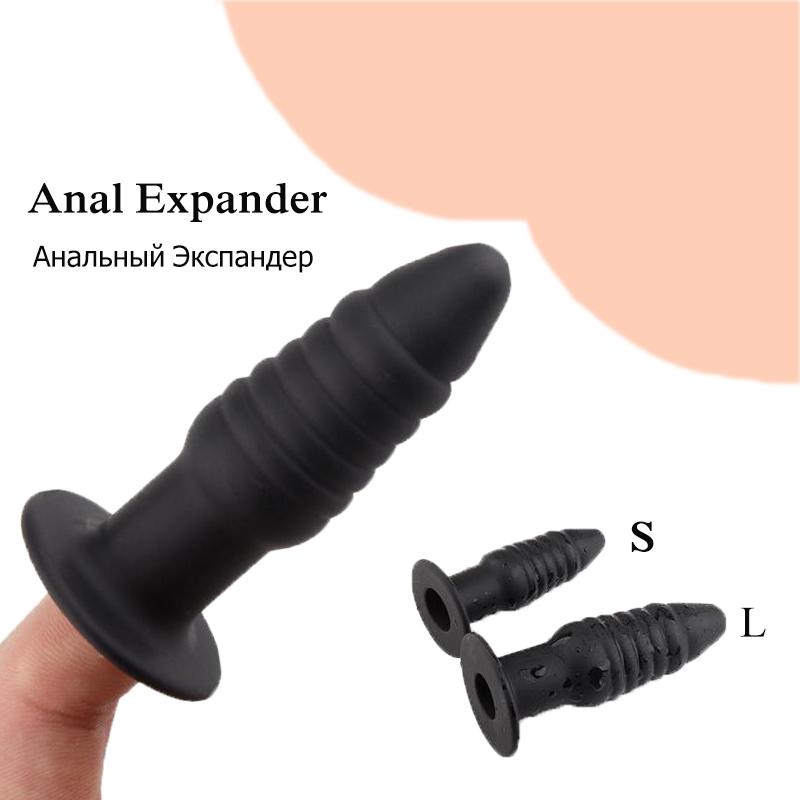 Plug Anal Silicone Doigt Creux Écarteur Anal Buttplug Vagin Dilatateur Anal Massage de la Prostate Jouets Sexuels Anaux pour Femmes