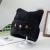 New Cute CAT EAR Beanie Faux Fur Winter Hats For Women Fashion Outdoor Dandy Knit Hat Warm Cap For Girl Gifts