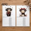 Decorative Monthly Planner Highland Cow Wall Calendar 2027 Cute Hanging for Home Important Date Tracker Office Rustic Farmhouse Desk Decor,