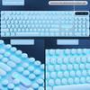 OLOEY D500 Punk Backlit Wired Gaming Keyboard