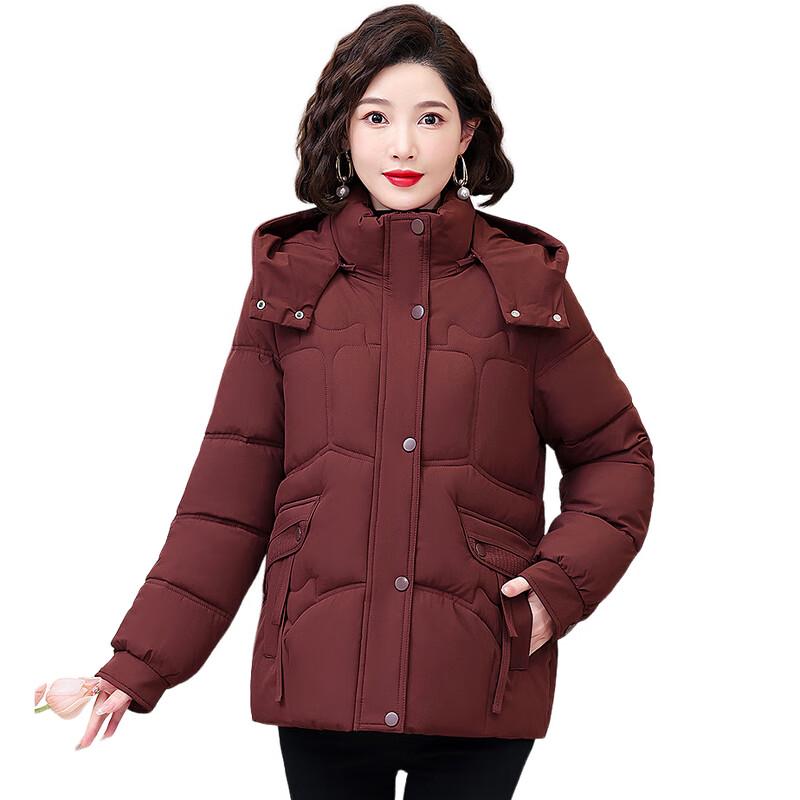MooMom Women's Thickened Warm Winter Padded Jacket