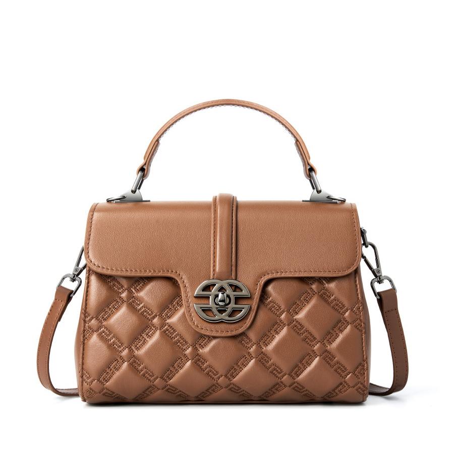 Taška Dámská Dojíždějící Kožená Dámská Taška Taška pro Matku Crossbody Taška Prémiový Smysl Kabelka