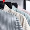 Pierre Cardin Men's Striped Pure Cotton Short-Sleeve Shirt