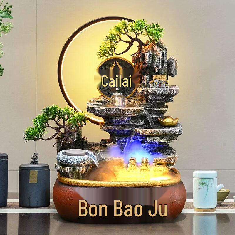 Feng Shui Rockery Flowing Water Fountain