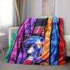 1Pc Sonic'S Colorful Adventures Blanket Soft And Comfortable Casual Warm Camping Travel Christmas Halloween Xmas Gift M929197