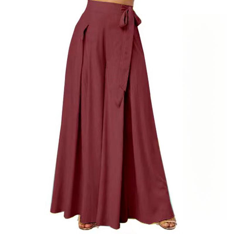 Women's Fashion Casual Solid Color Print Pants & Capris