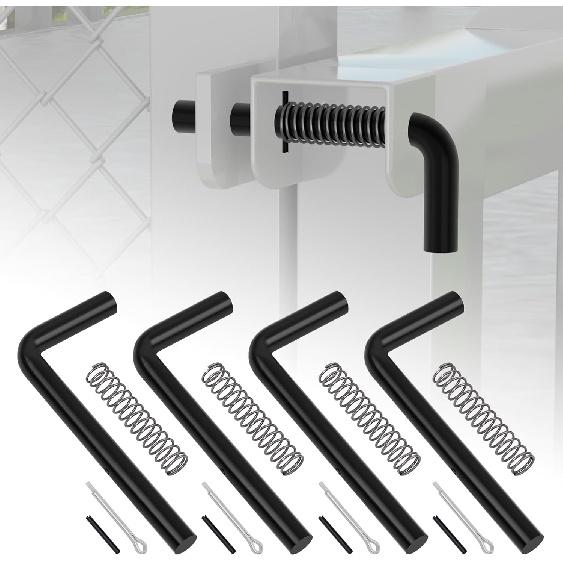 819T Trailer Gate Spring Latch Kit with Extra P 2 Pack Trailer Gate P Heavy Duty Trailer Gate Latch Repair Kit for Carry-On Utility Trailers