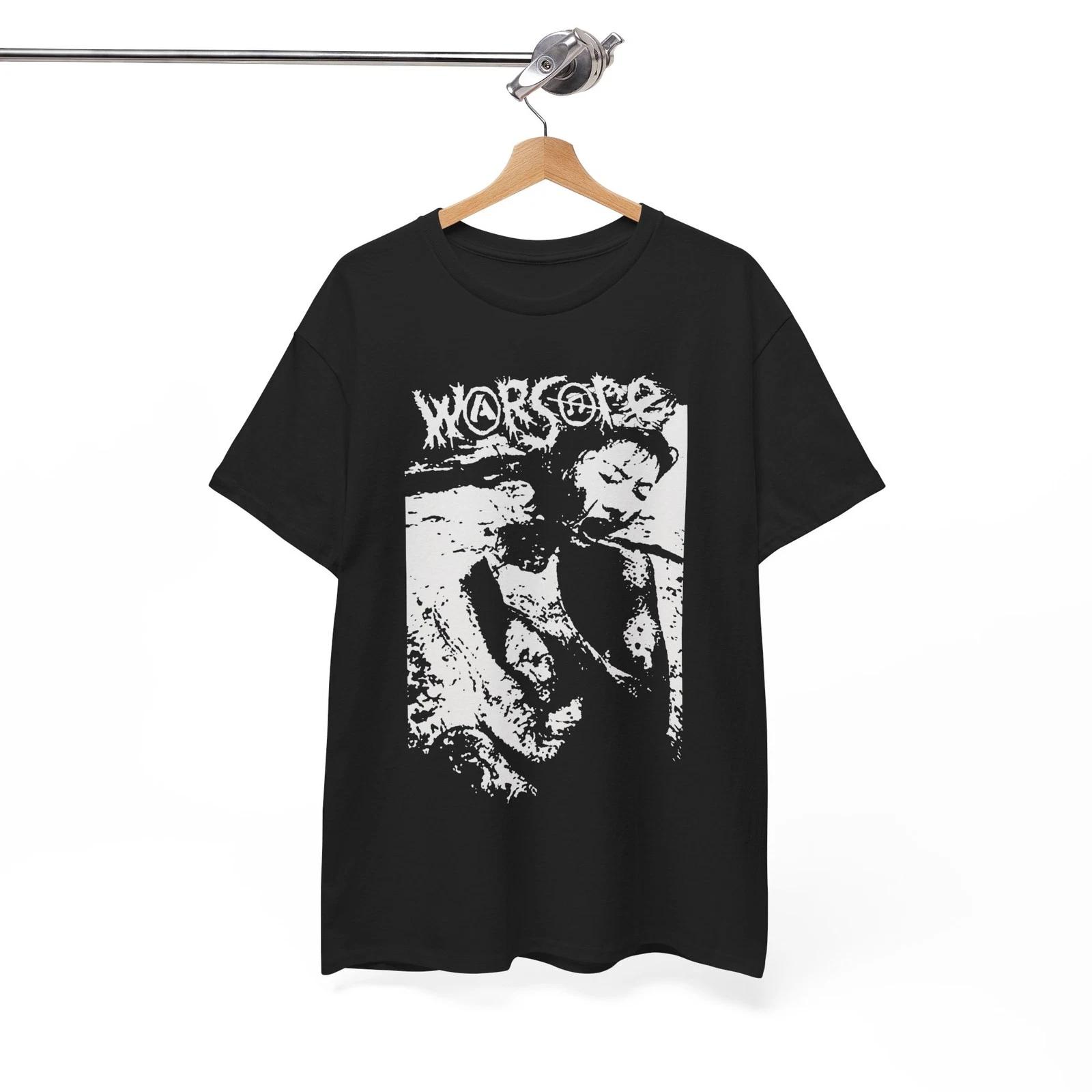 WARSORE - Белая футболка  Monsters  - Grindcore, Punk, Unholy Grave, Унисекс футболка 2XL