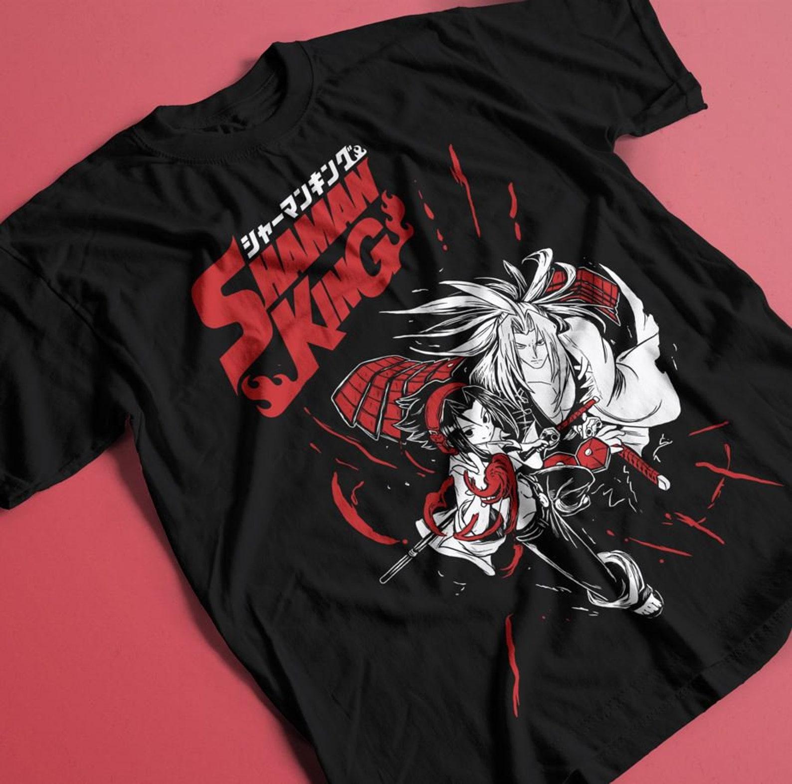 Shaman King Yoh Asakura T shirt, Anime Shirt, Manga Shirt, Japanese Shirt M