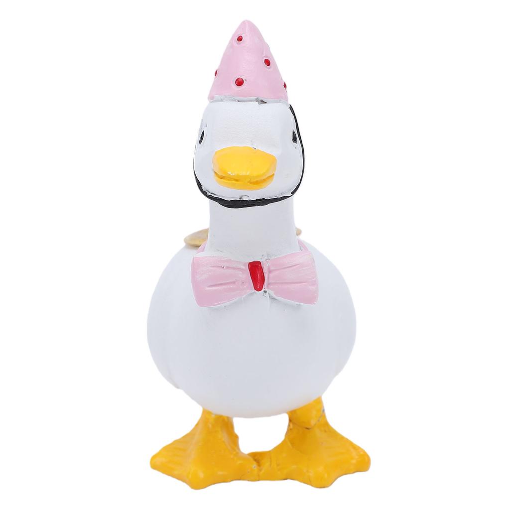 Porte-bougie Gâteau Oie Fournitures de Fête d'Anniversaire Mini Mignon Topper de Gâteau pour Célébration de Fête