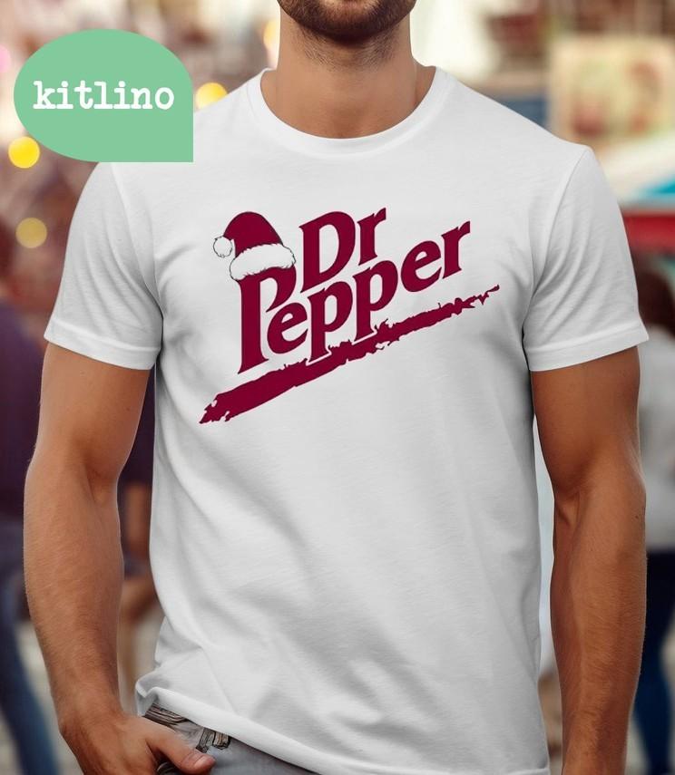 Рождественская футболка Dr Pepper F94329 Унисекс L
