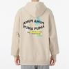 Sweatshirts Men's Ecru Hooded Moderate Regular 536061-64