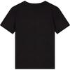 Calvin Klein Logo Round Neck Short Sleeve T-Shirt Women Tops Black 47AB805-UB1