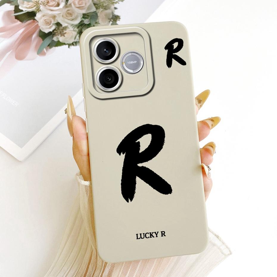 New Fashion Letter Phone Case For Honor 600 Lite 5G Honor600 Soft Silicone Cases For Honor 600 600Lite Shockproof Covers Bumpers