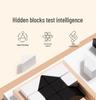 Children's Wooden Building Blocks Puzzle: Early Education Logic Game
