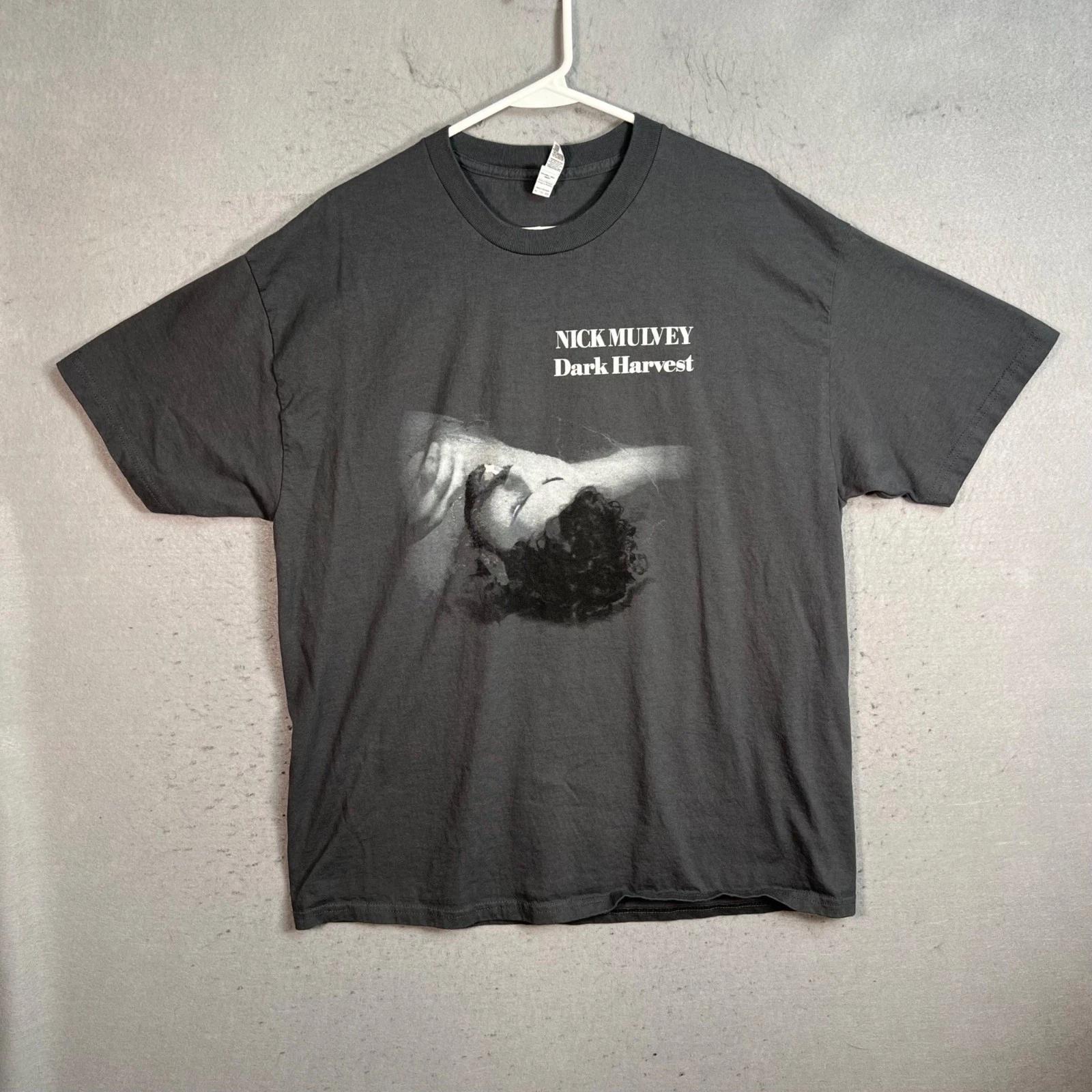 

Nick Mulvey Dark Harvest Graphic Promo T-Shirt Mens Size XL L