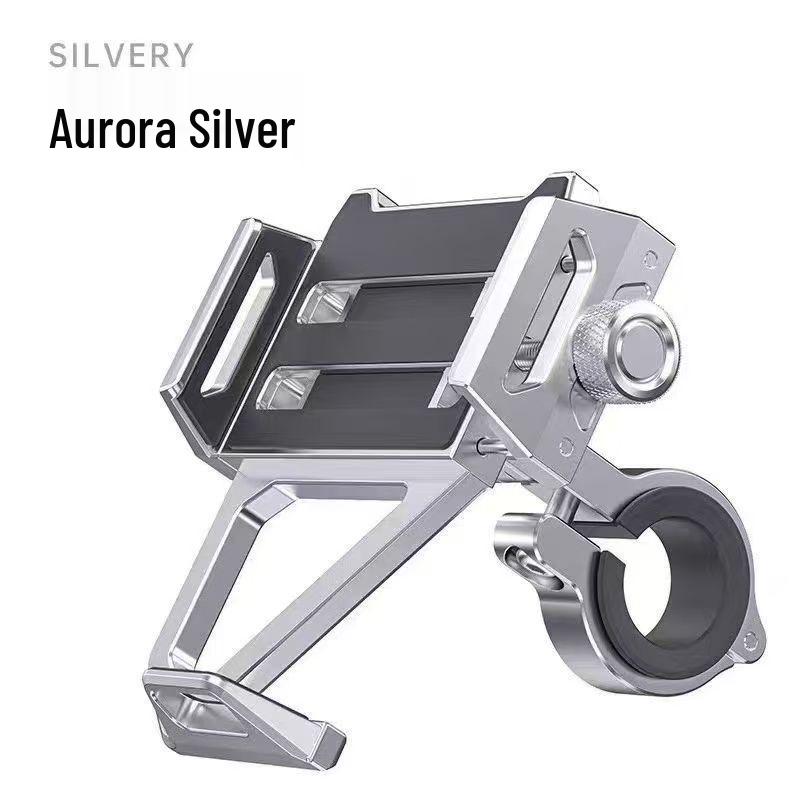 

Shockproof Aluminum Phone Holder for Cycling, Scooters, and Motorcycles