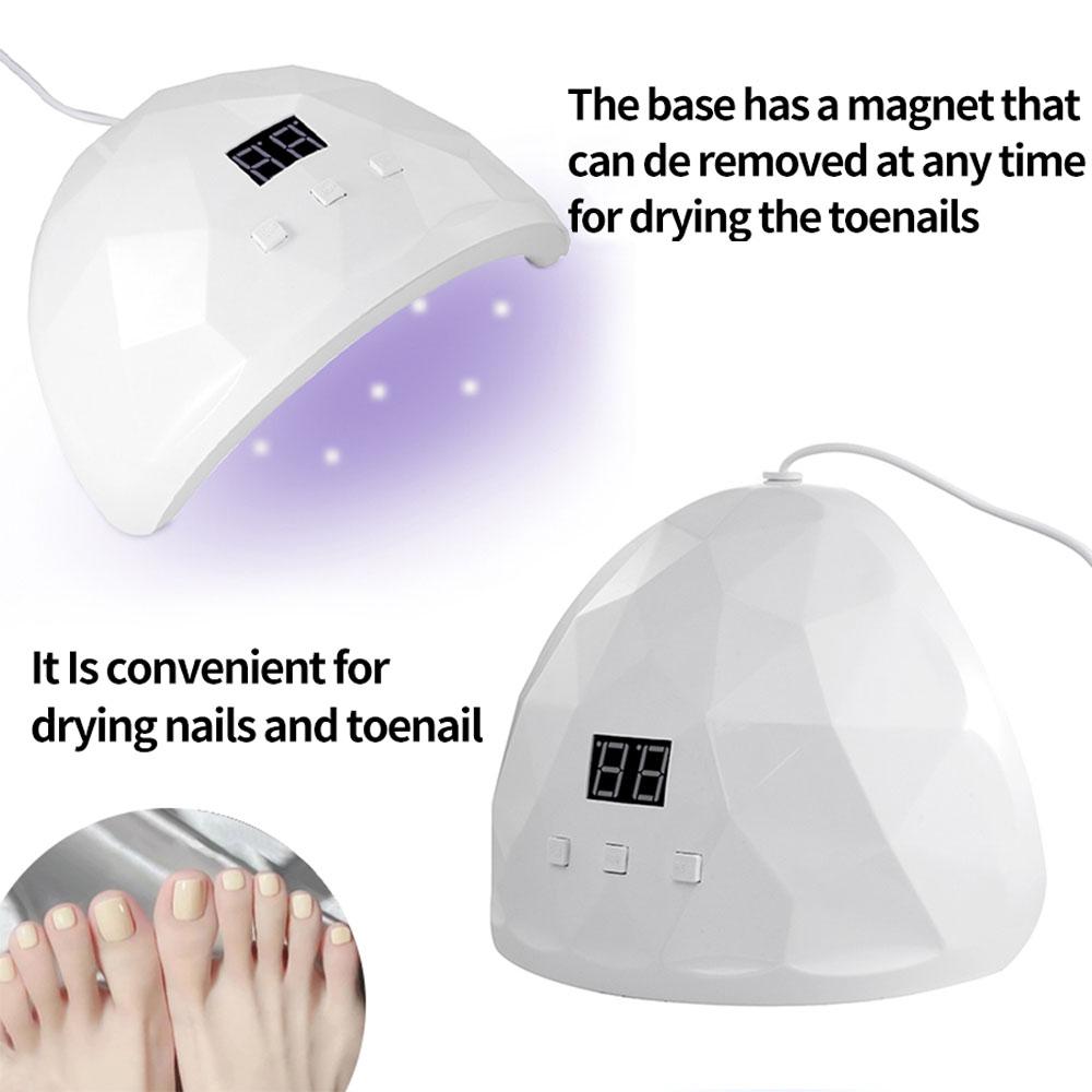 88W Nail Dryer Lamp UV Light For Nails Eyes Protection UV Lamp for Gel Nails Gel Nail Polish Curing Dryer Home Salon Tool