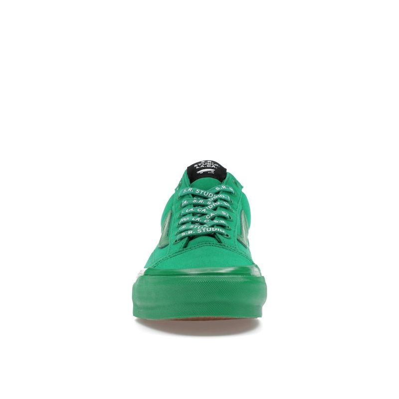 Vans S.R. STUDIO. LA. CA. X Old Skool Reissue 36 Vibram Green Unisex Sneakers White VN000S53Y9H