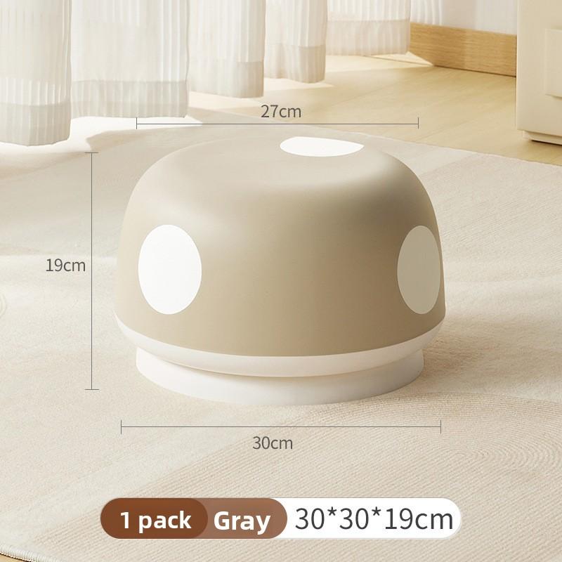 Little Mushroom Children s Stool - Adult Low Stool - Shoe Stool - Home Living Room - Cartoon Bathroom Stool - Toilet Stool серый
