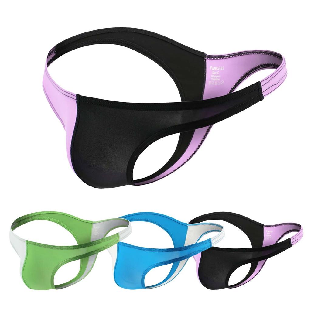 Personlig tilpasset fargematching for menn Uformelt og komfortabelt lavt midjet høyelastisk undertøy