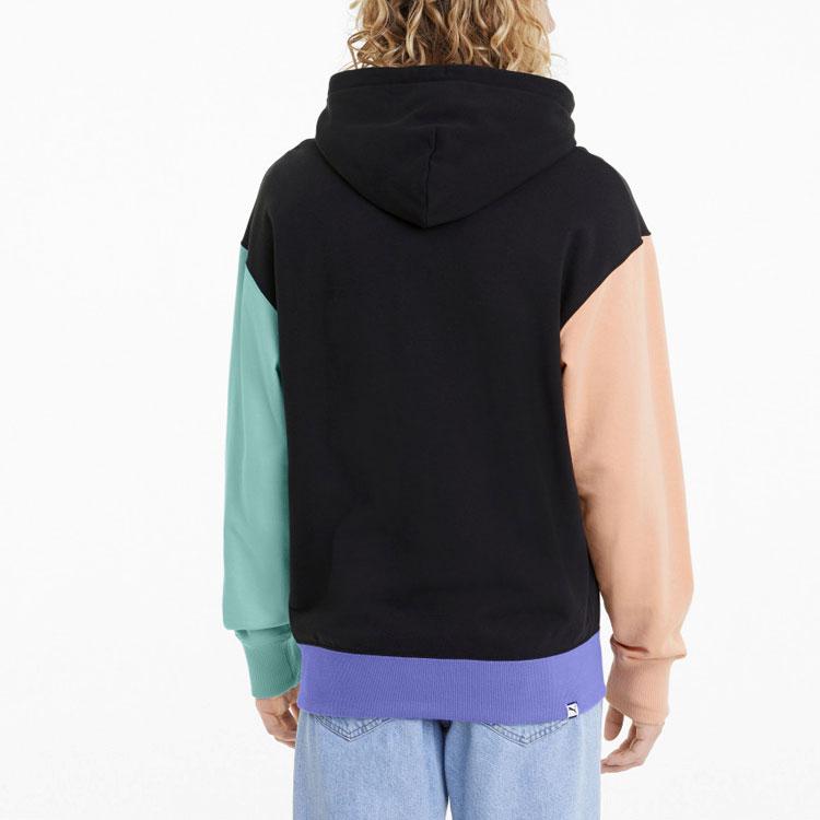 Puma Downtown Embroidered Logo Sports Hoodie Men Hoodies Colorful 531430-51