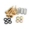For Weber 4PCS Screws 4PCS Copper Plating Solid Brass
