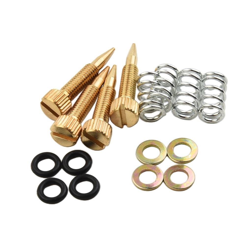 For Weber 4PCS Screws 4PCS Copper Plating Solid Brass