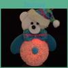 Exquisite Christmas Luminous Pendant With Santa Claus Snowman Bear And Elk Eye Lantern Snowman Led Night Light