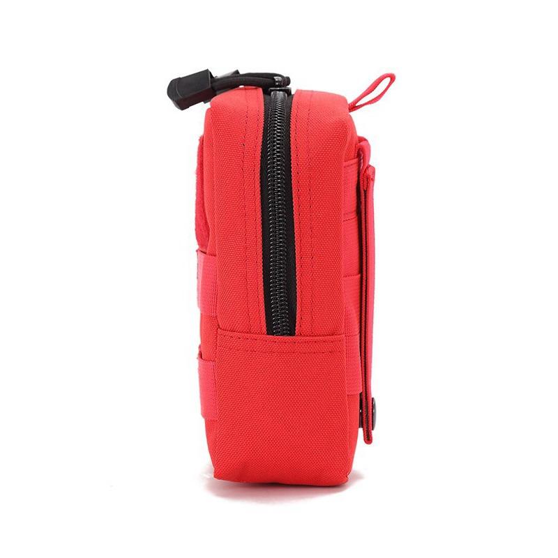 Multifunctional Accessory Tool Bag, Outdoor Waist Bag, Tool Pouch, Zippered Waist Bag With Pendant Accessories