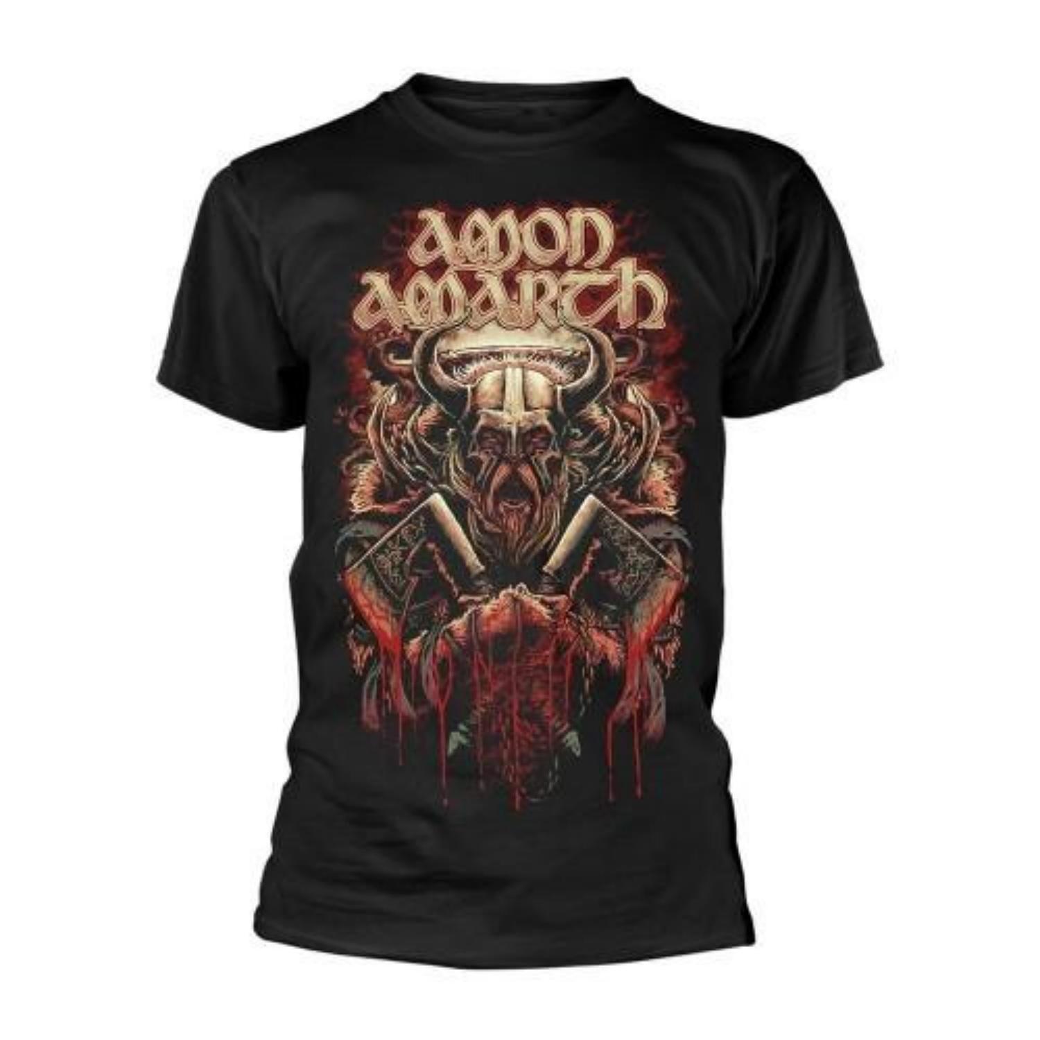 Amon Amarth Unisex Adult Fight T-Shirt S чёрный