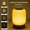 Night Light Touch Lamp for Bedrooms Living Room Portable Dimmable 3 Color Temperatures Bedside Lamps Rechargeable Table Lights