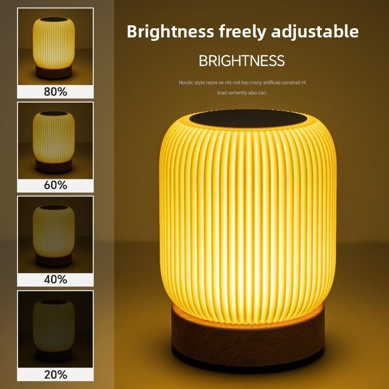 Night Light Touch Lamp for Bedrooms Living Room Portable Dimmable 3 Color Temperatures Bedside Lamps Rechargeable Table Lights