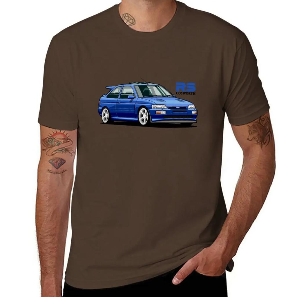 Escort RS Cosworth (blue) T-Shirt graphics t shirt kawaii clothes graphic t shirts