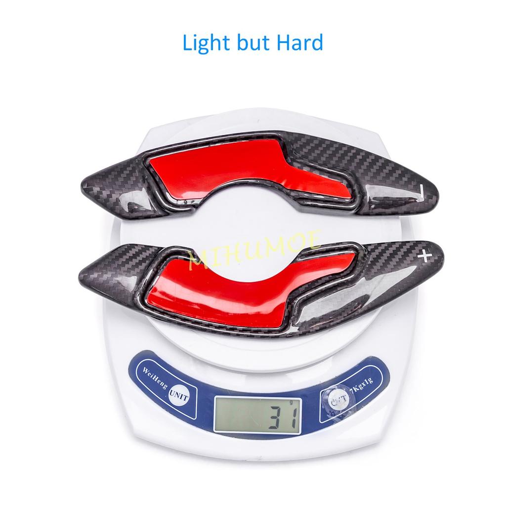 Real Carbon Fiber Steering Wheel Paddle Shifter Extension Accessories For Lexus NX IS 200t 250 300h 350