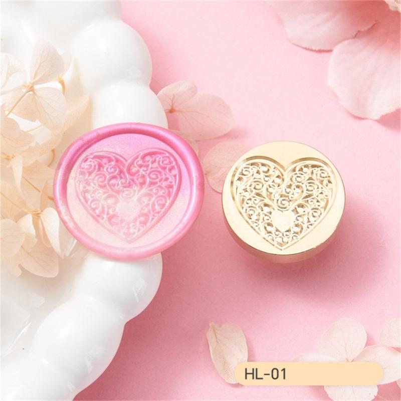 Retro Wax Seal Stamp Bees Heart Love Sealing Waxed Stamp for Invitation Envelopes Cards Photo Letter Decoration
