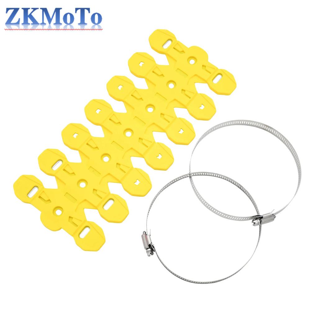 Motorcycle Exhaust Muffler Pipe Heat Insulation Anti-scalding Protector Protective Cover For KTM Honda Yamaha Kawasaki Suzuki