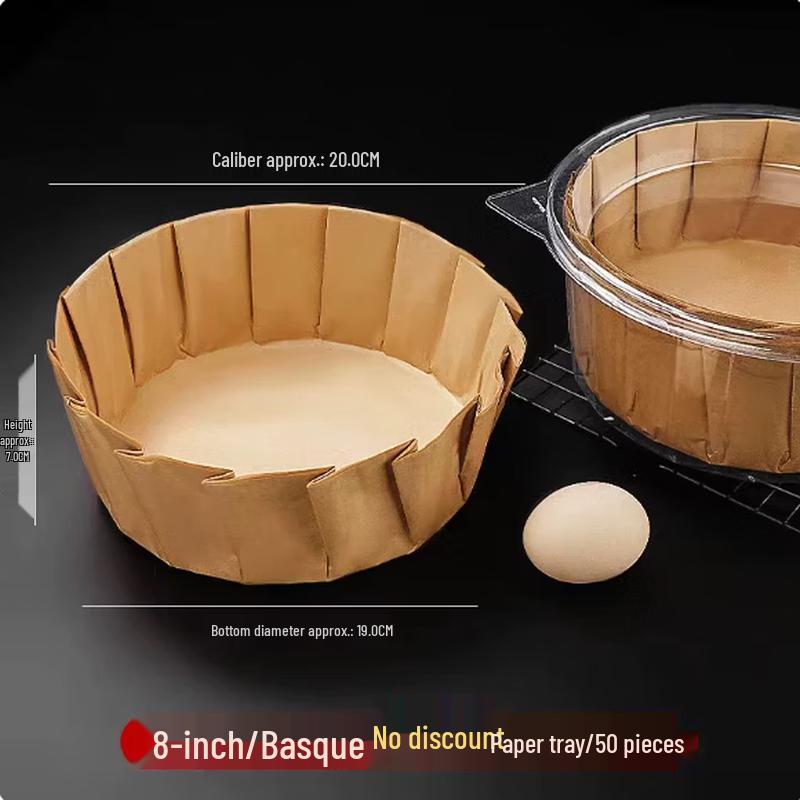 Basque Soufflé Cake Paper Molds