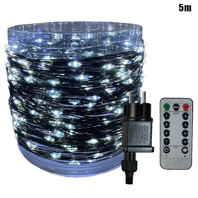 

Светодиодная гирлянда в виде звезд для украшения рождественской елки, атмосферный свет, водонепроницаемая для улицы, рождественские декоративные огни