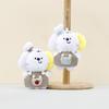Cartoon Dog Cute Plush Doll Keychain Soft Toy Ideal For Kids Collectors And