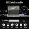 EPOMAKER Luma40 Low Profile Gaming Slim Wireless Mechanical CNC Aluminum Transparent PC Kailh Linear Wireless Compatible Keyboard, 40% Keyboard,