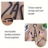 Long Wig Storage Bag Holder Case Hair Extensions Storage Bag with Hanger for Wig Hair Extension Storage Pouch with Hanger