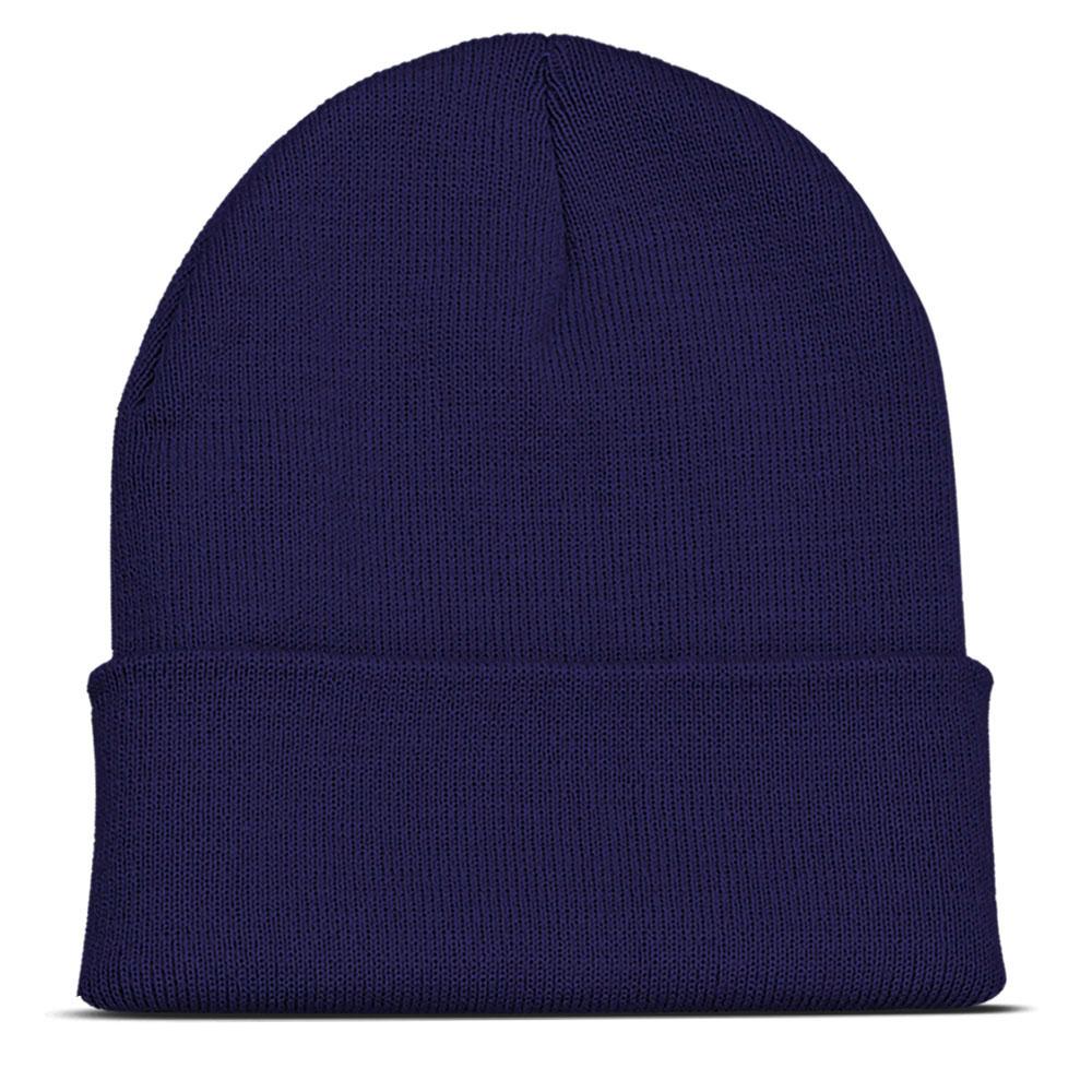 Personalized Custom Beanies Hats with Embroidery Text Logo for Men Women Warm Winter Knitted Cuff Beanie Cap Dropshipping