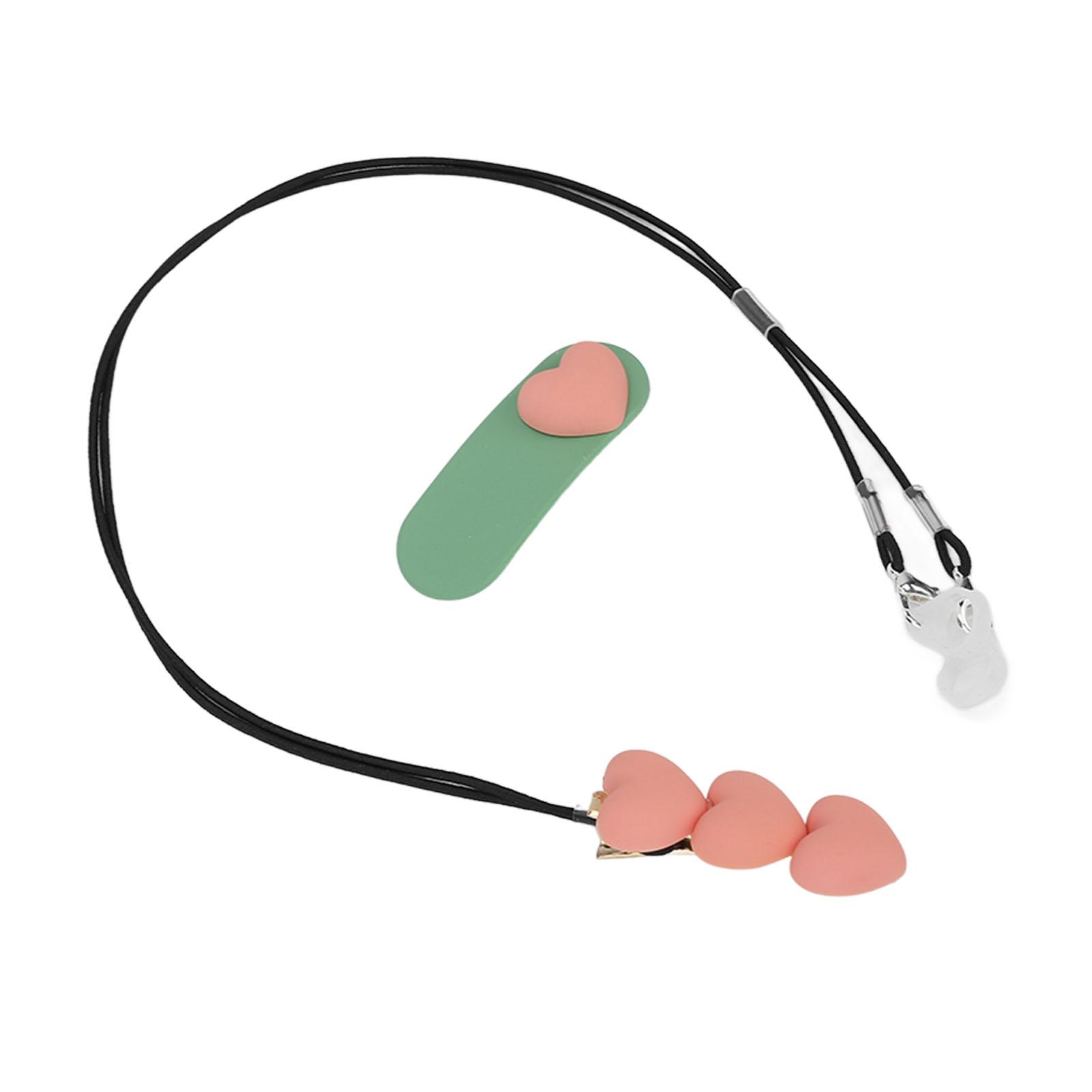 

Держатель для слухового аппарата Бинауральный Защита от потери Любовь Зажимы для слуховых аппаратов для детей Оранжевый Розовый