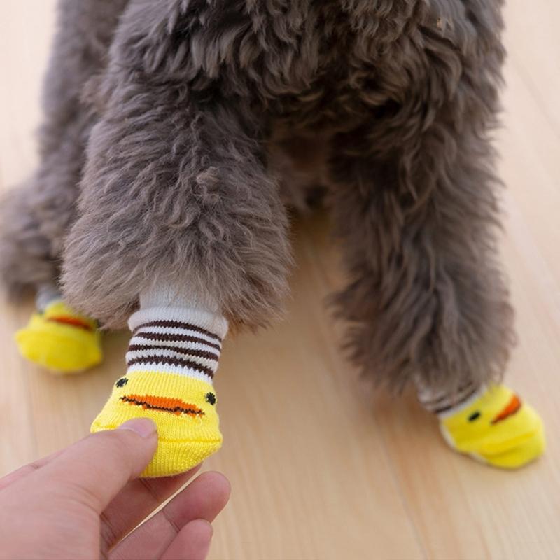Cat Socks Pet Outdoor Shoes Dog Socks For Large Dogs Non-slip Pet Dog Socks