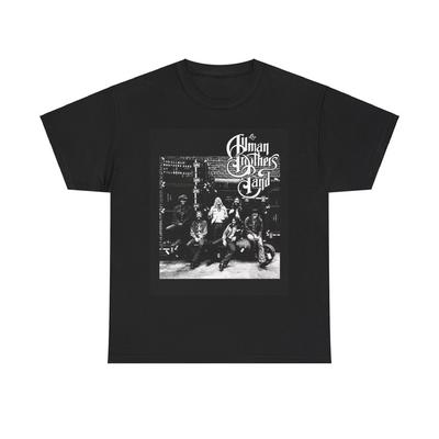T-shirt The Allman Brothers Vintage country rock rétro Unisexe Coton épais T-shirt Unisexe